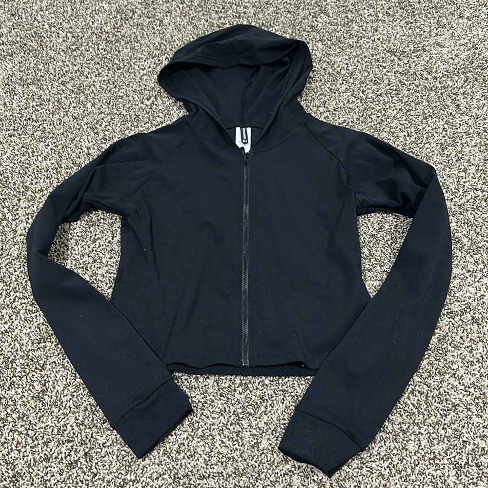 PrettyLittleThing black athletic jacket